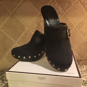 Authentic Coach Clogs